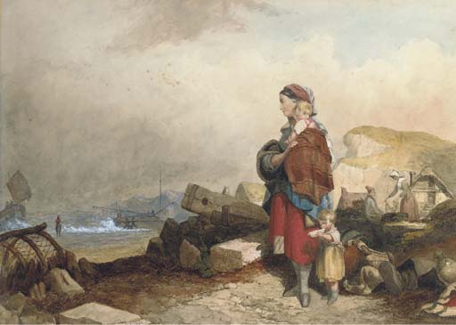 Waiting For The Fisherman To Return — Joshua Cristall