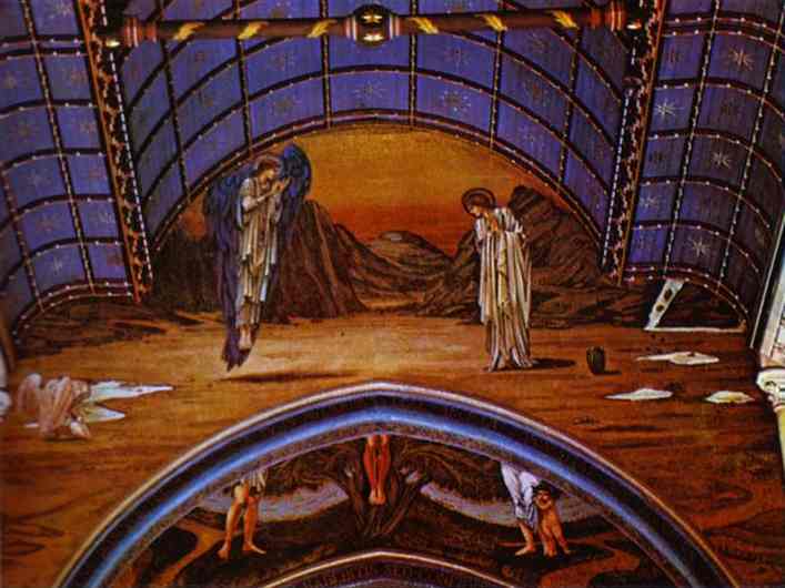 A View Of The Mosaic In St Paul's American Church In Rome 1 — Edward Kolij Barn-džons