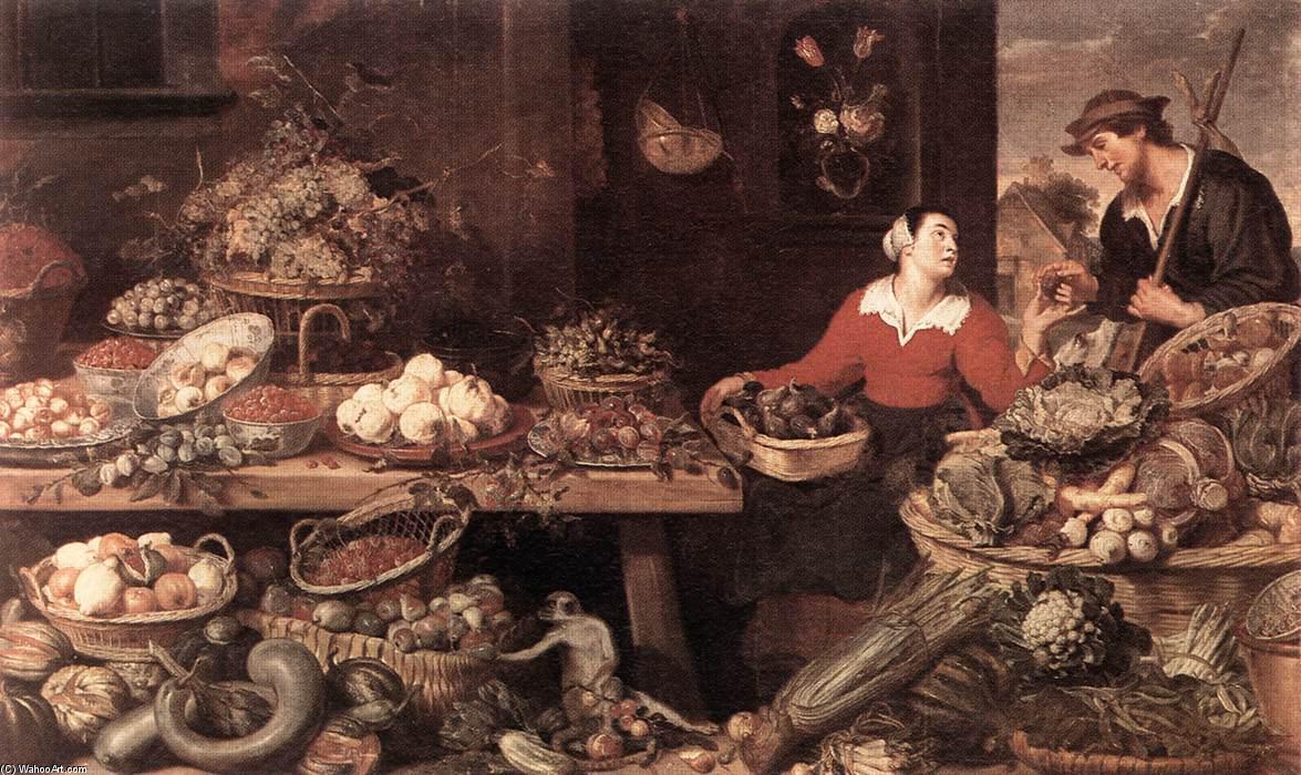 Puesto De Frutas Y Verduras — Frans Snyders