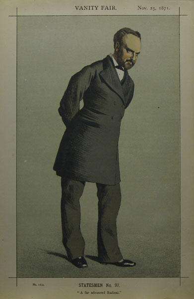 Caricature Of Sir Charles Wentworth Dilke, 2nd Baronet Pc — ジャック・ジョゼフ・ティソット