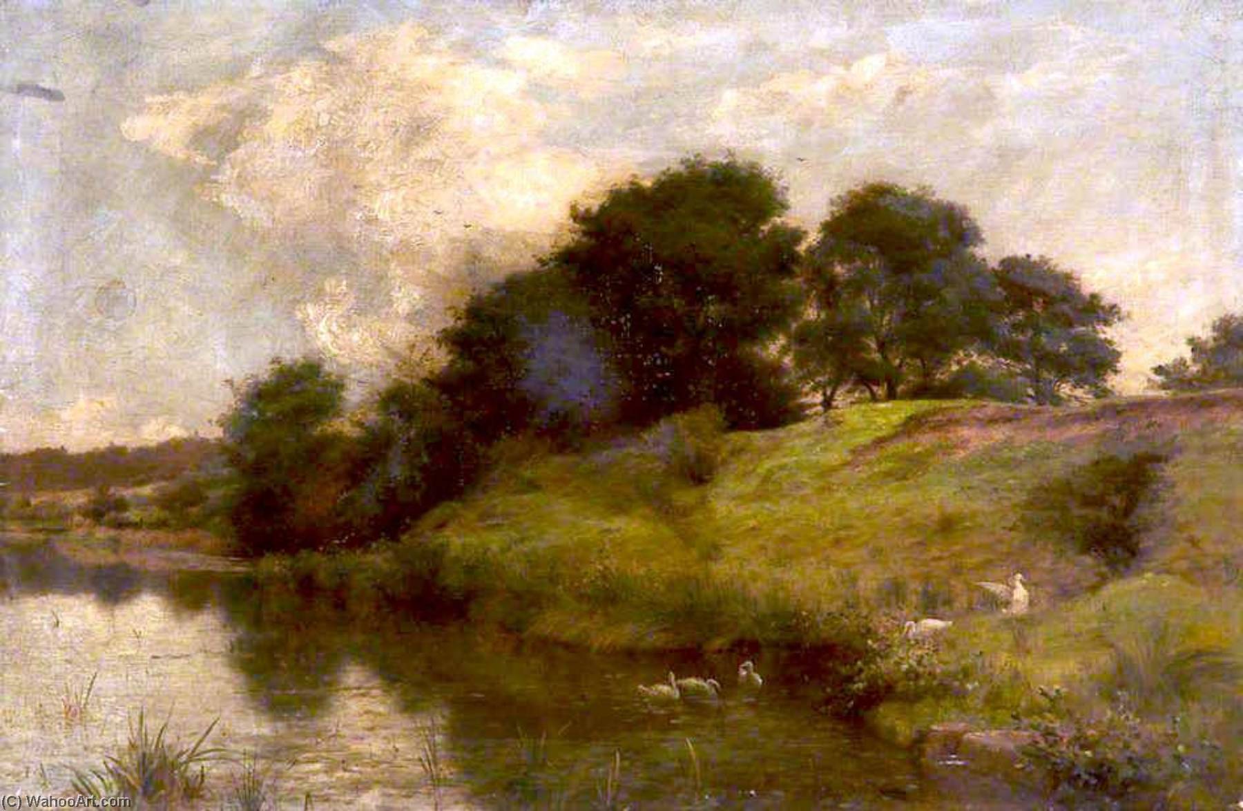 Lake Scene — James Hey Davies