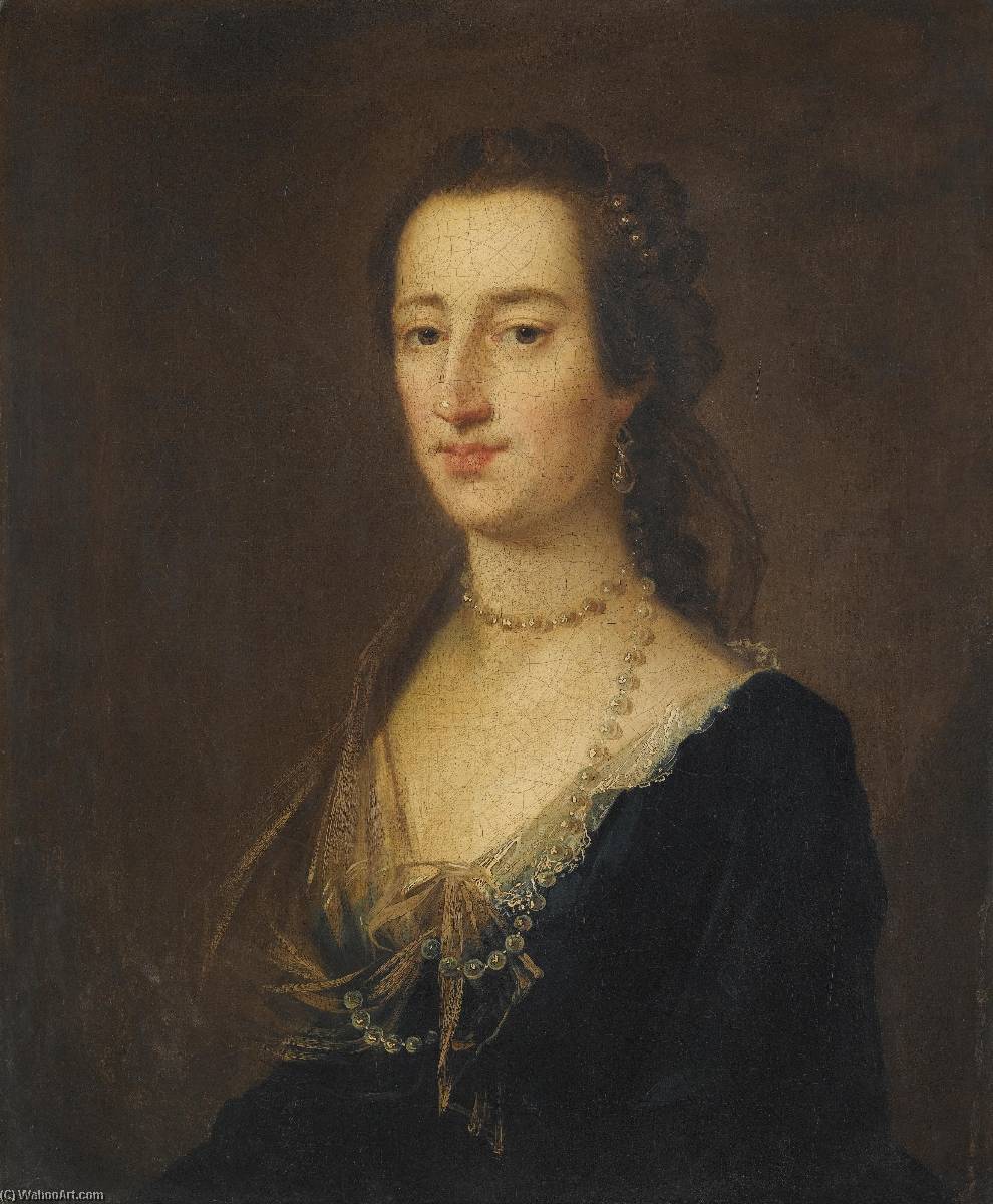 Portrait Of Miss Hamilton — John Astley