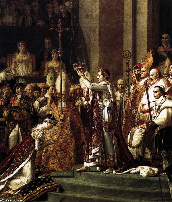 Die Krönung Napoleons I (detail) — Jacques-louis David