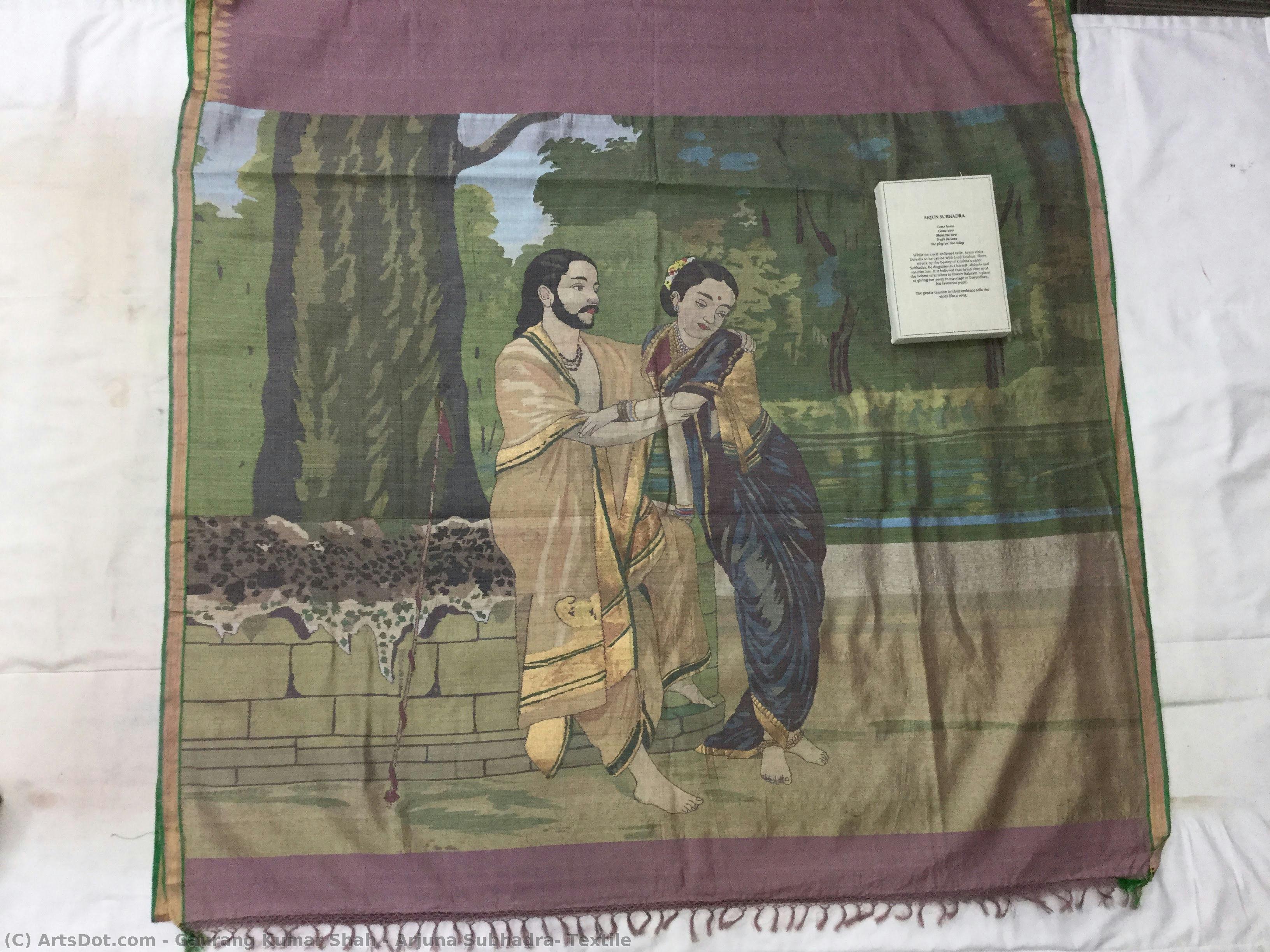 Arjuna Subhadra: Textile — Гауранг Кумар Шах