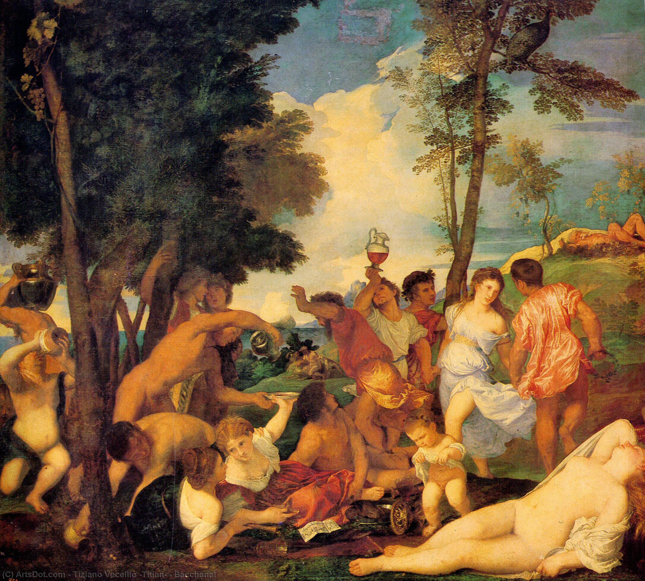 Bacchanal — Тициан