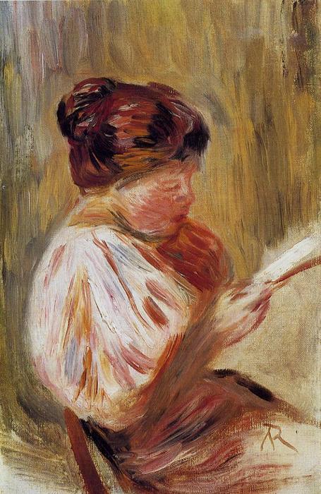 Woman Reading 1 — Pierre-auguste Renoir