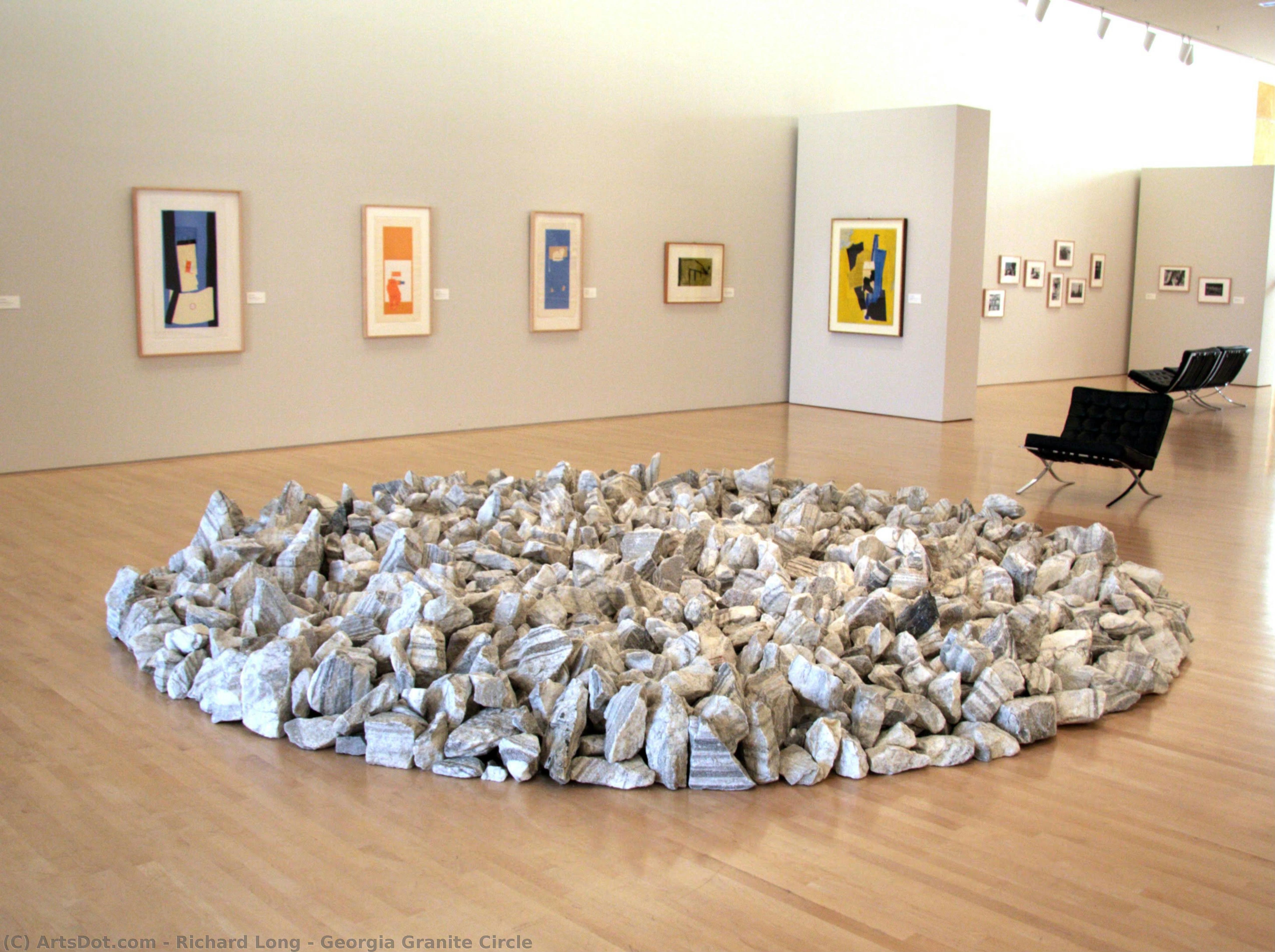 Georgia Granite Circle — Richard Long