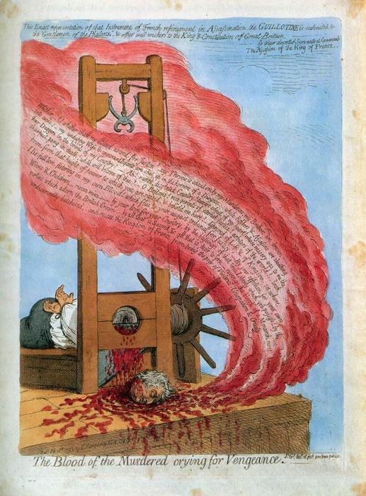 The Blood Of The Murdered Crying For Vengeance — James Gillray