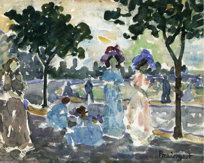 Road To The Shore — Maurice Brazil Prendergast