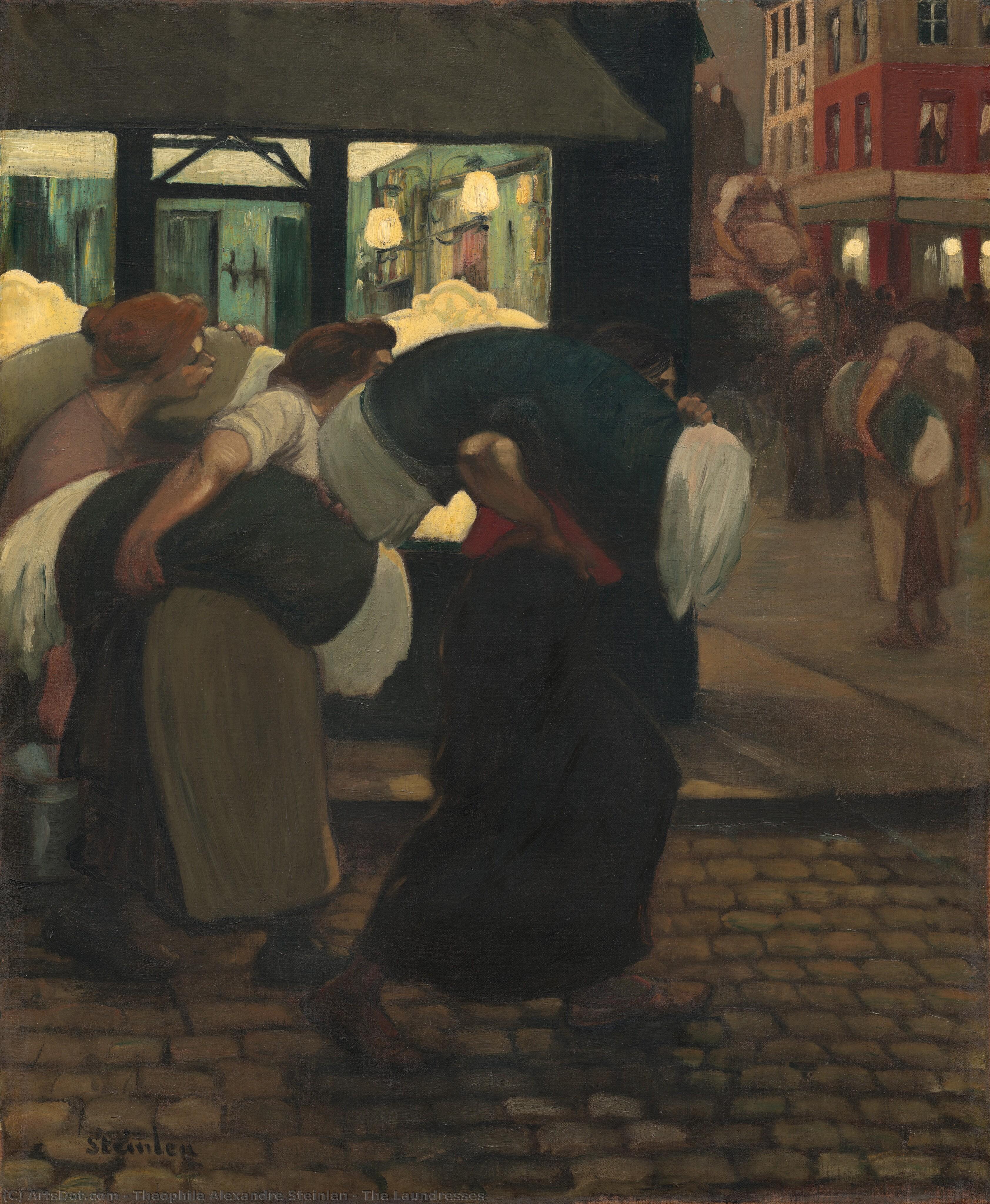 The Laundresses — Теофил Александре Стейнлен