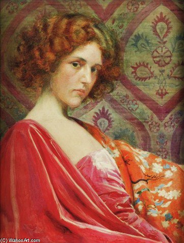 A Venetian — Albert Herter