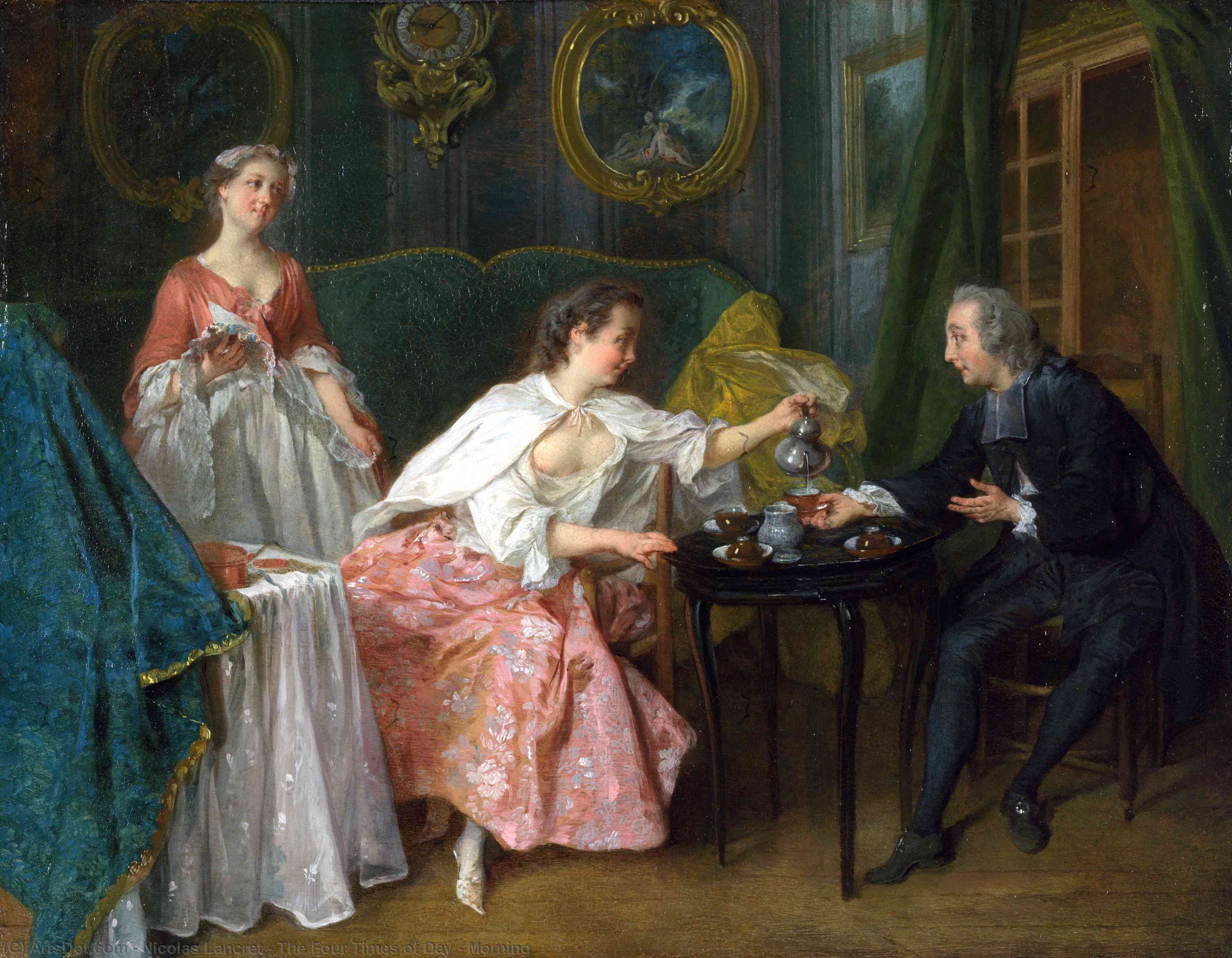 The Four Times Of Day - Morning — Nicolas Lancret