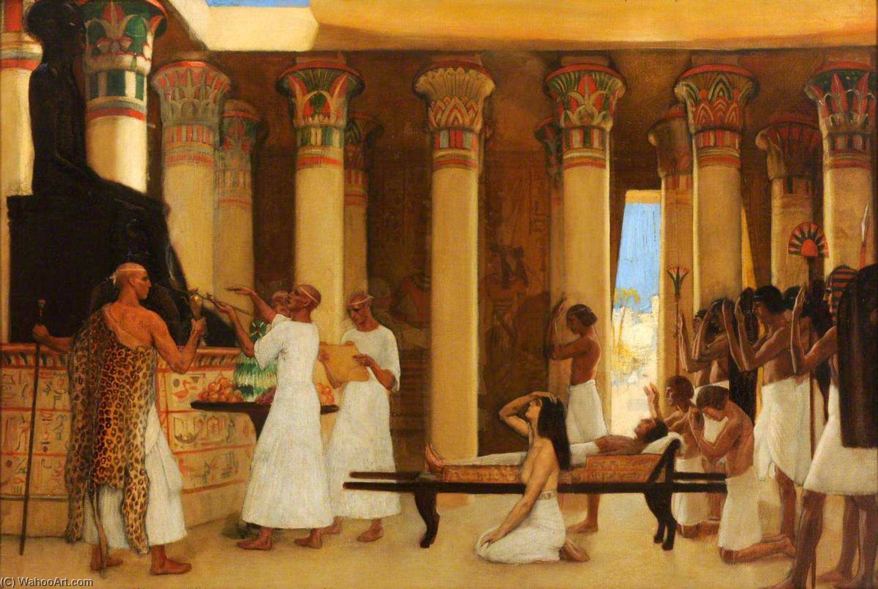 An Invocation To I Em Hetep, The Egyptian Deity Of Medicine — Ernest Board