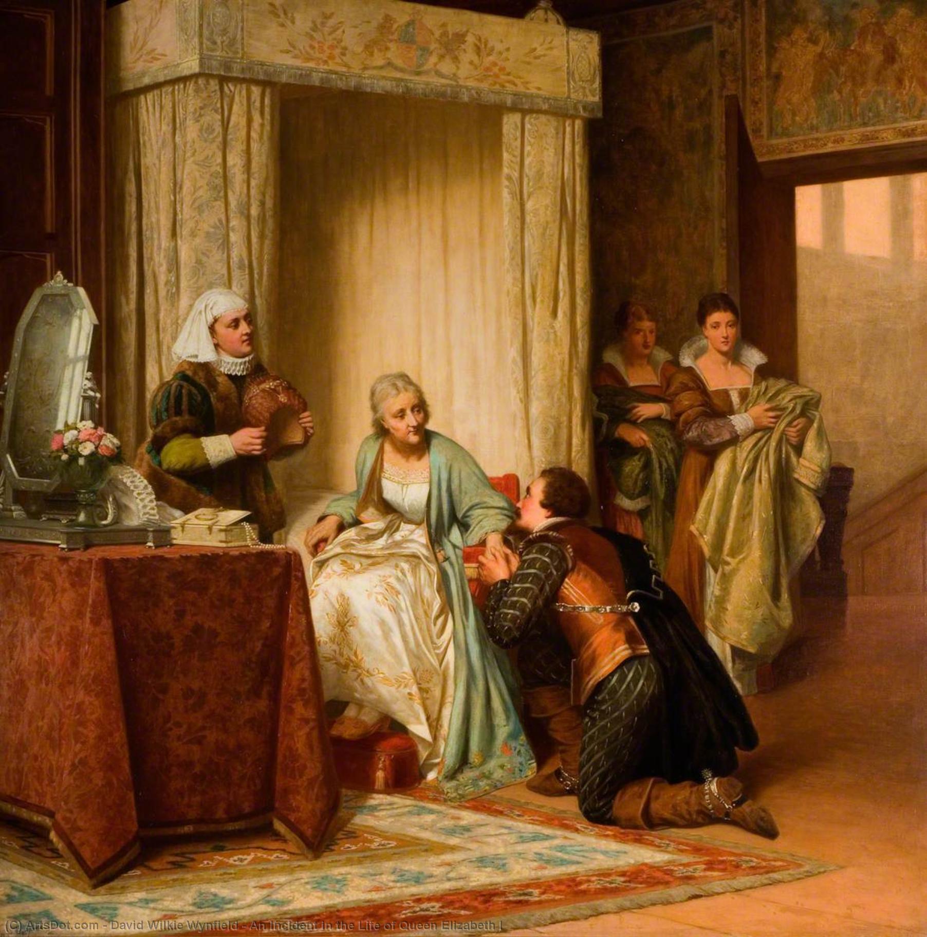 An Incident In The Life Of Queen Elizabeth I — Sir David Wilkie