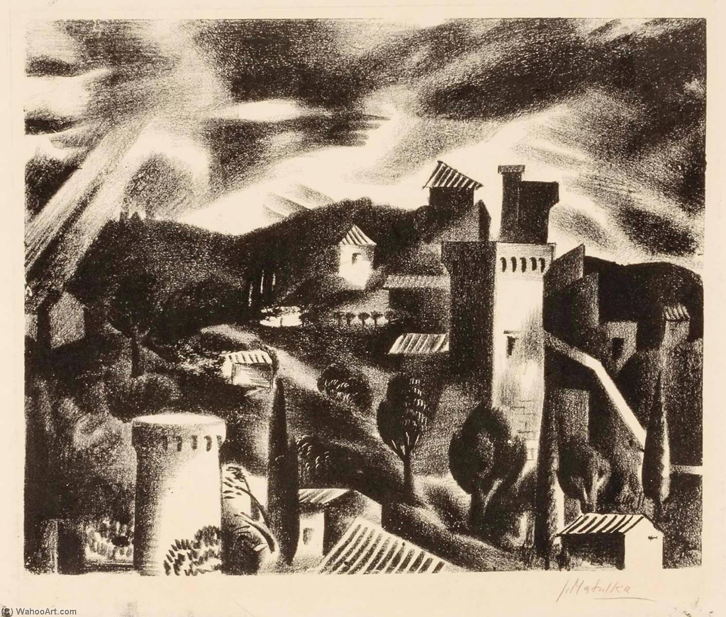 Avignon — Jan Matulka