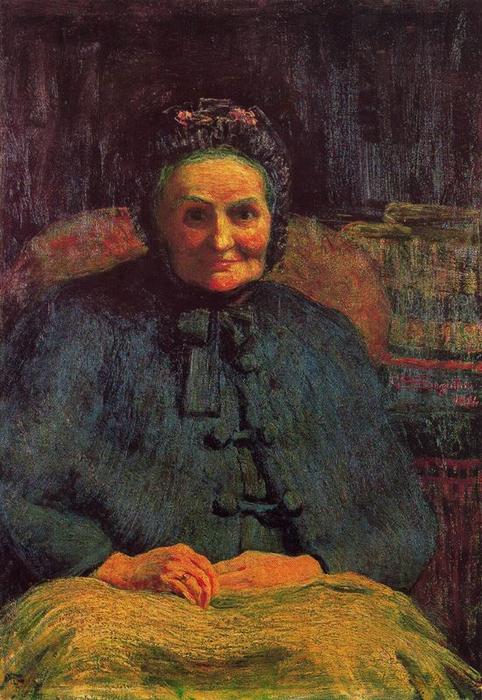 La Signora Gaetana Casiraghi Oriani — Giovanni Segantini