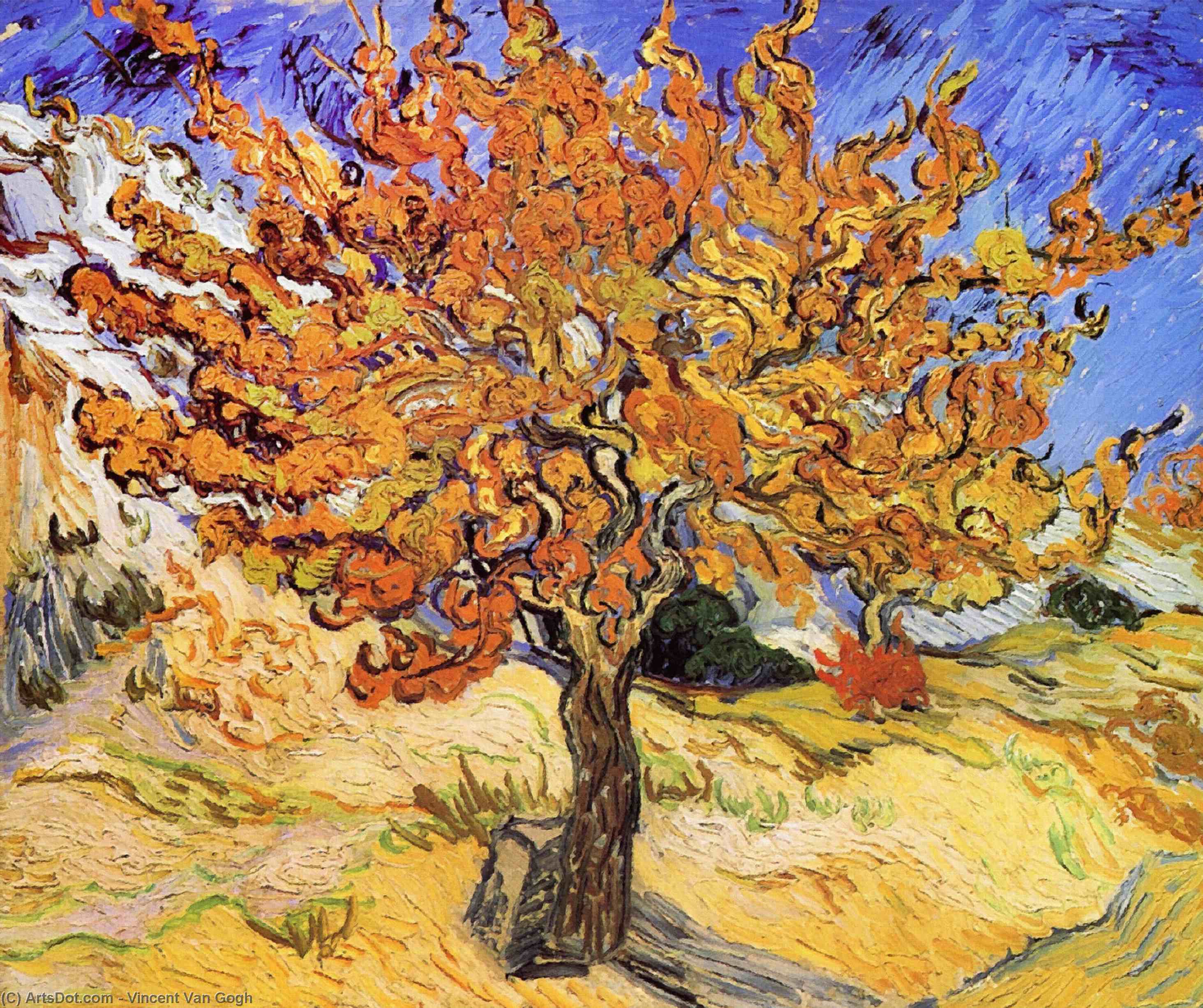 Mulberry Tree (also Known As The Mulberry Tree) — Vincent Willem Van Gogh