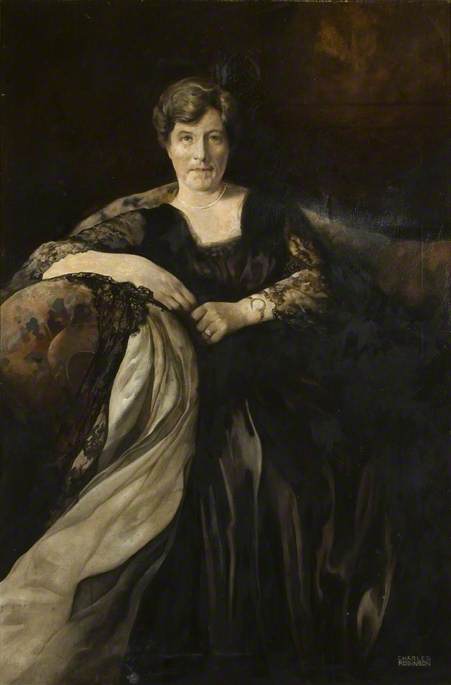 Portrait Of An Edwardian Lady — Charles Robinson
