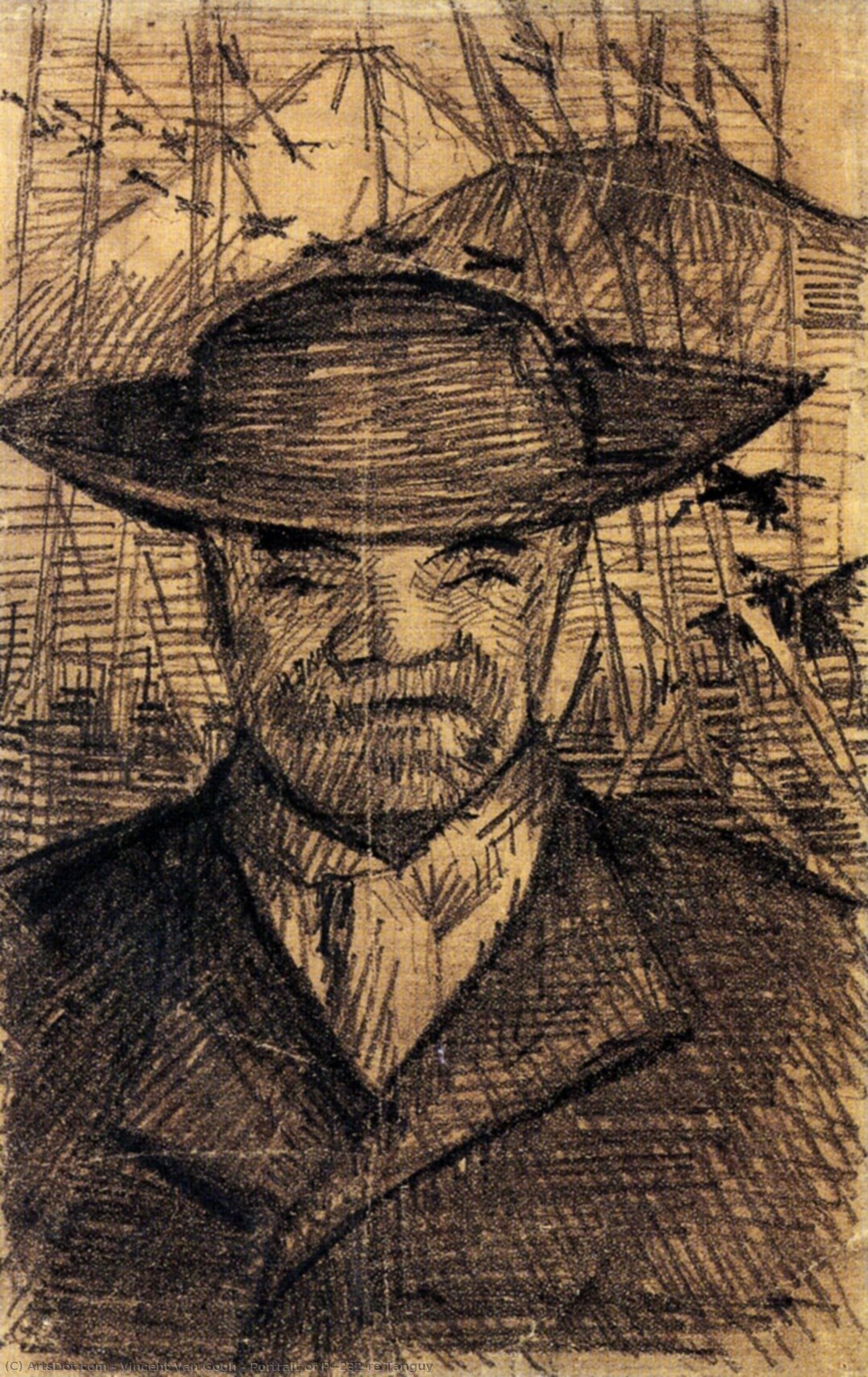 Portrait Of Père Tanguy — Vincent Willem Van Gogh