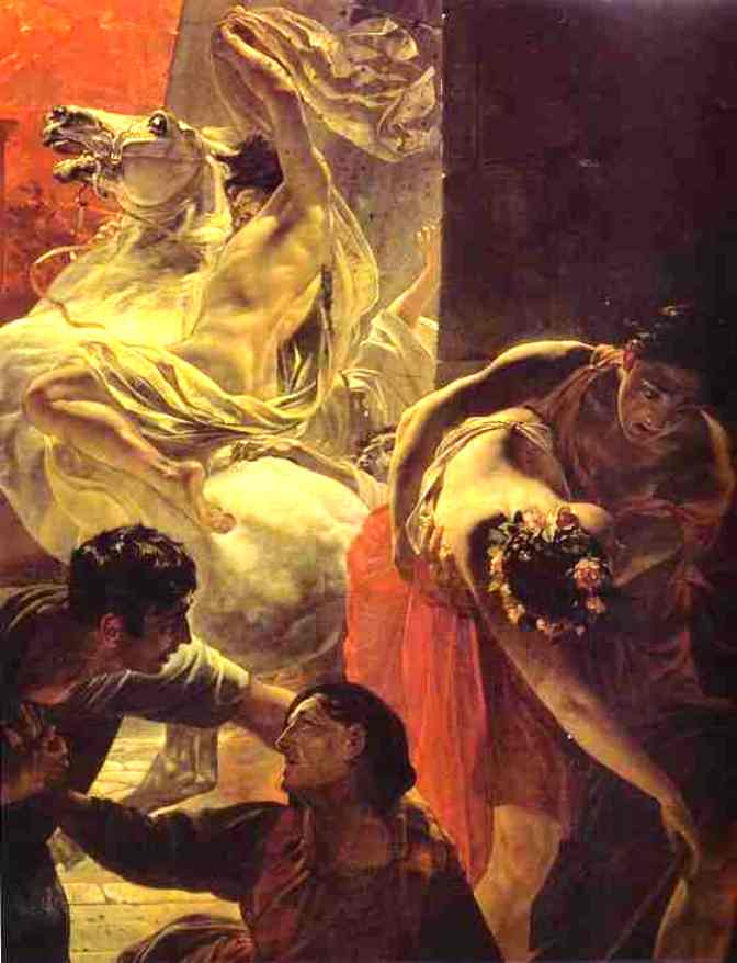 The Last Day Of Pompeii (detail 4) — Karl Pavlovich Brulloff