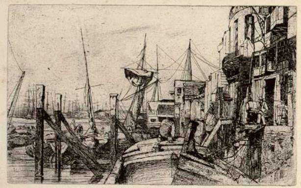 Limehouse — James Abbott Mcneill Whistler