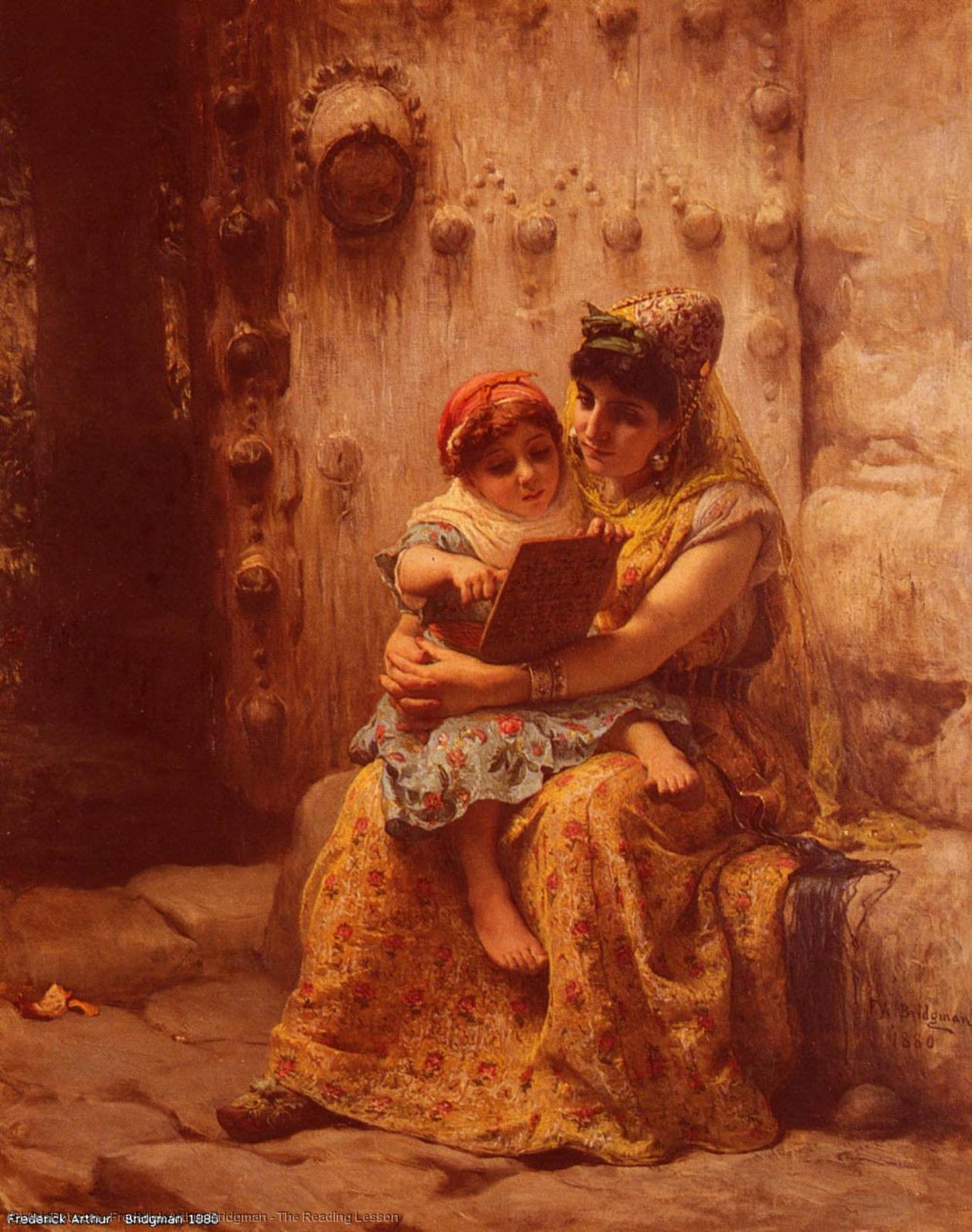 The Reading Lesson — Фредерик Артур Бриџмен