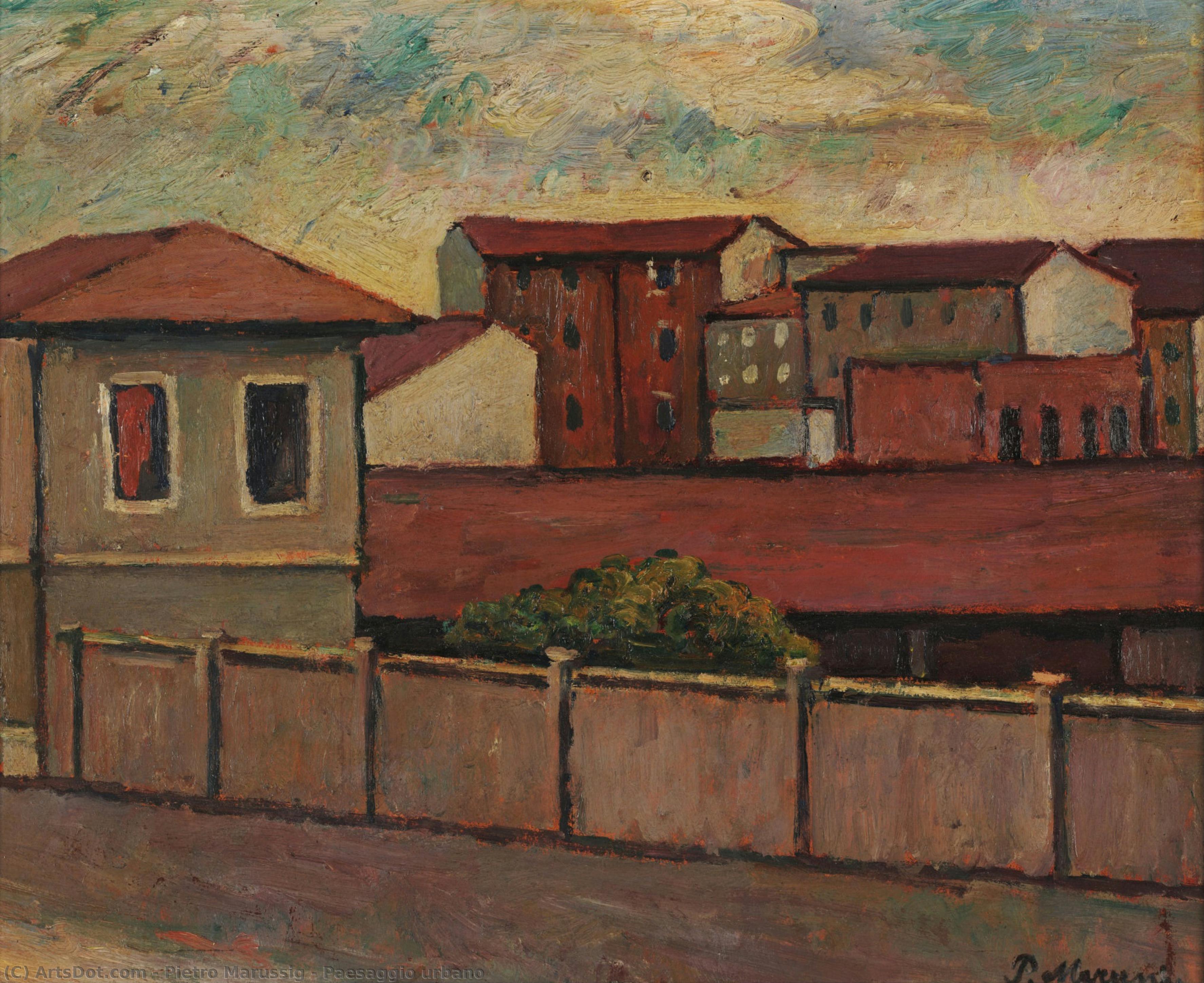 Paesaggio Urbano — Pietro Marussig