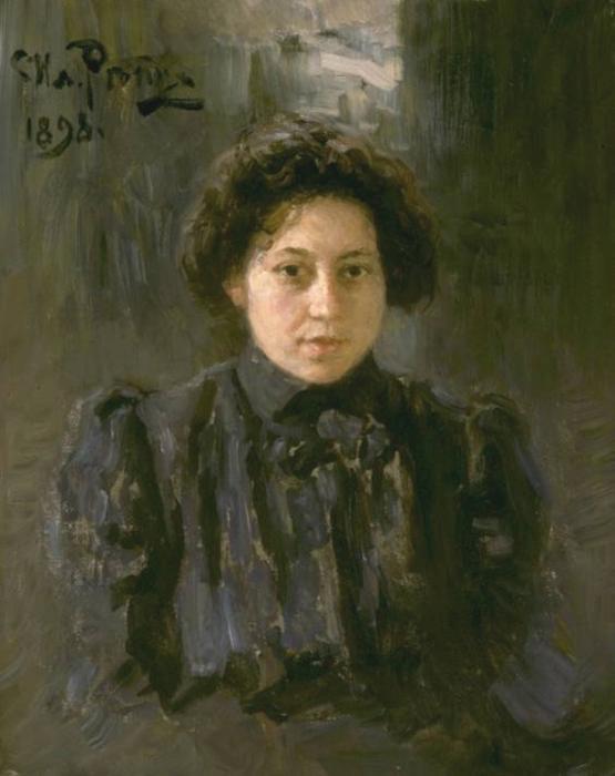 Portrait Of The Artist's Daughter Nadezhda — Ilya Yefimovich Repin