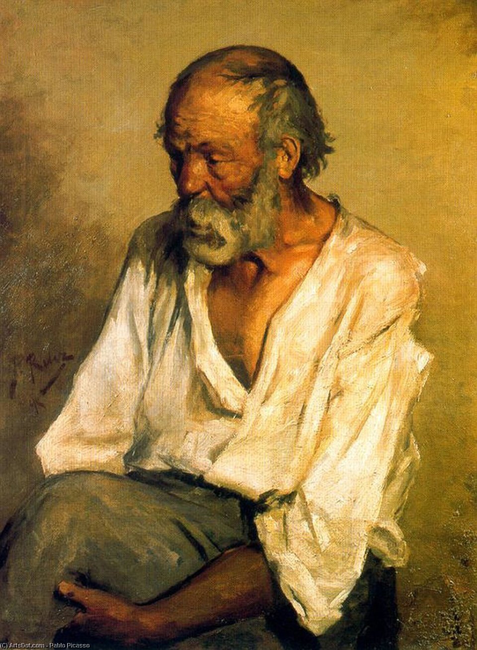 The Old Fisherman — Пабло Пикасо