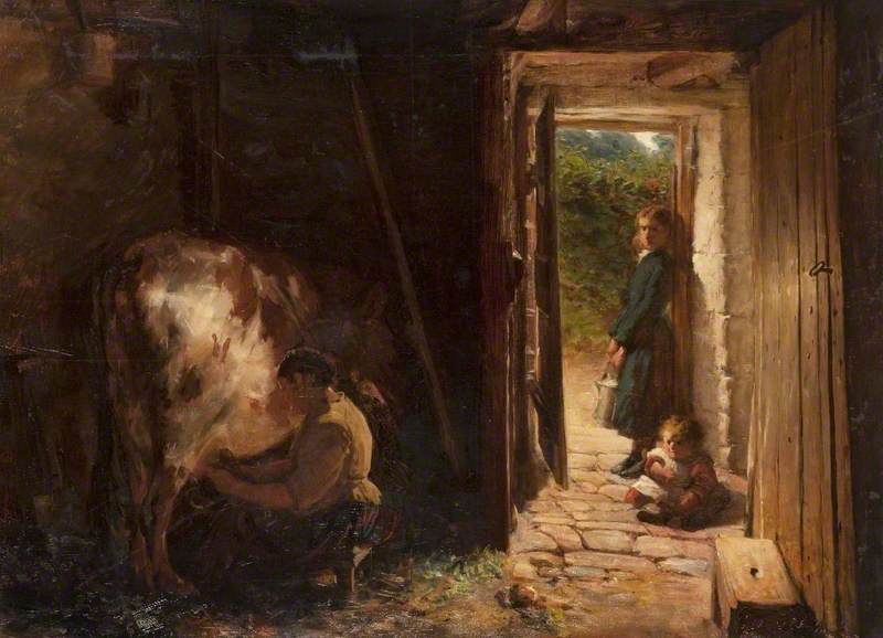 Milking Time — George Reid