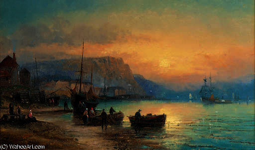The Coast At Hastings — William A. Thornley (thornbery)