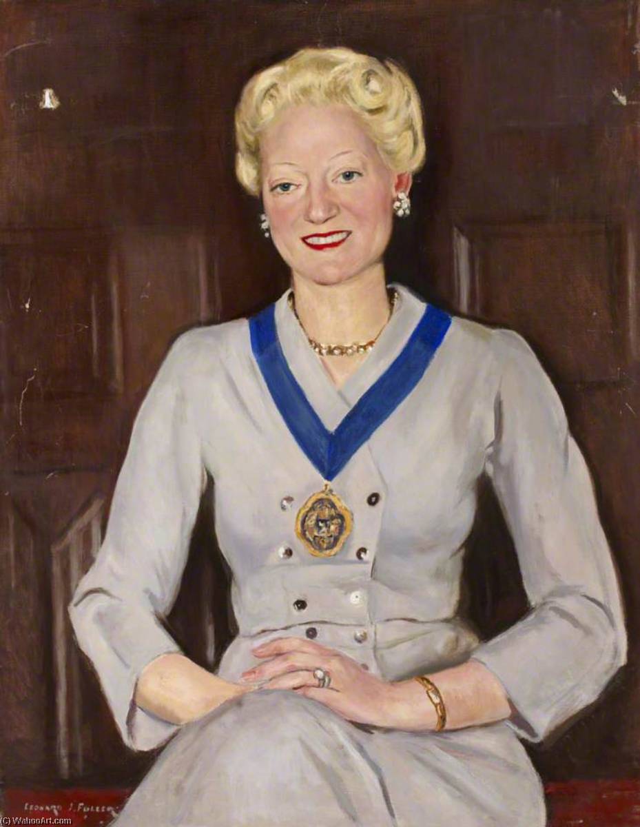 Mrs John Wells, Lady Mayoress Of Westminster (1971–1972) — Leonard John Fuller