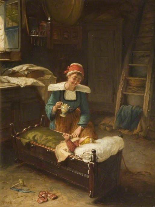 Interior With Mother And Child — Jonathan Pratt