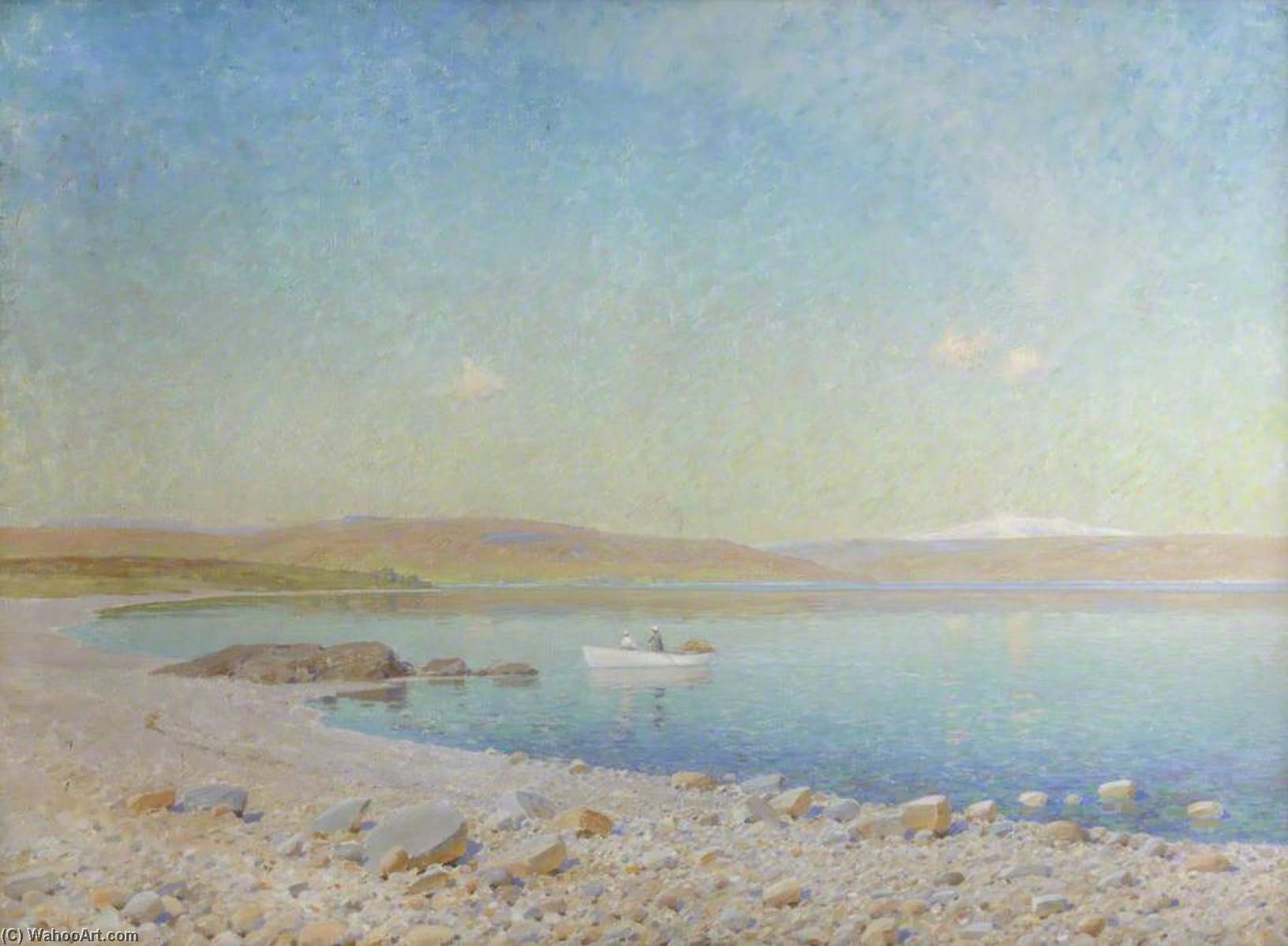 Sea Of Galilee And Mount Hermon — Lindsay Grandison Macarthur
