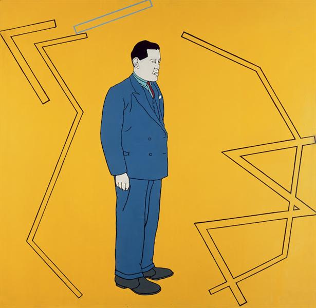 Portrait Of Juan Gris — Patrick Caulfield