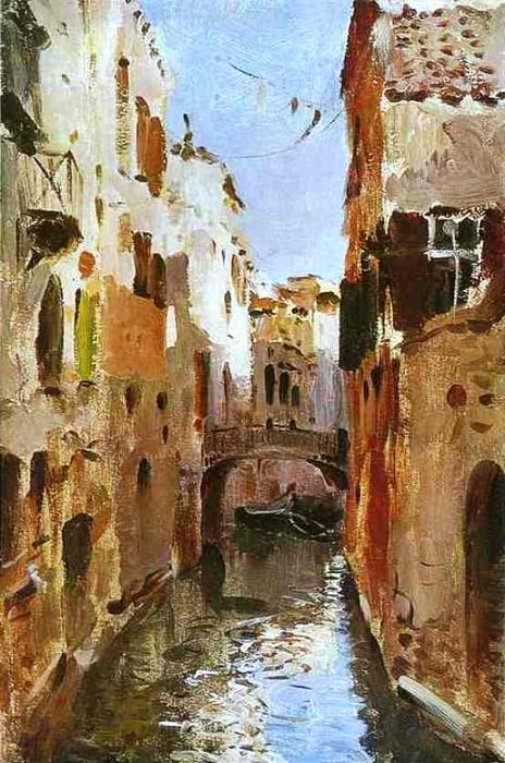 Canal In Venice. Sketch — Isaak Ilyich Levitan