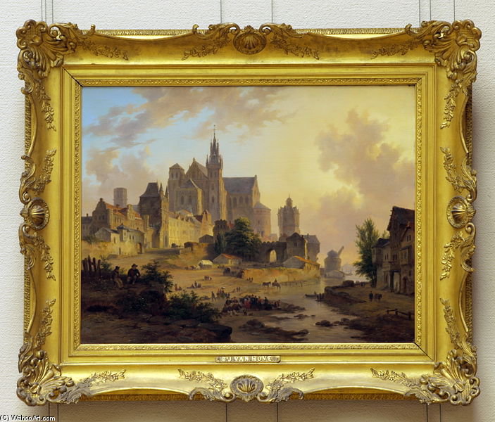 Fantasy Cityscape — Bartholomeus Johannes Van Hove