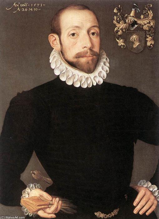 Portrait Of Olivier Van Nieulant — Pieter Pourbus