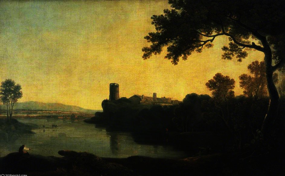 Dolbadarn Castle And Llyn Peris — リチャード・ウィルソン