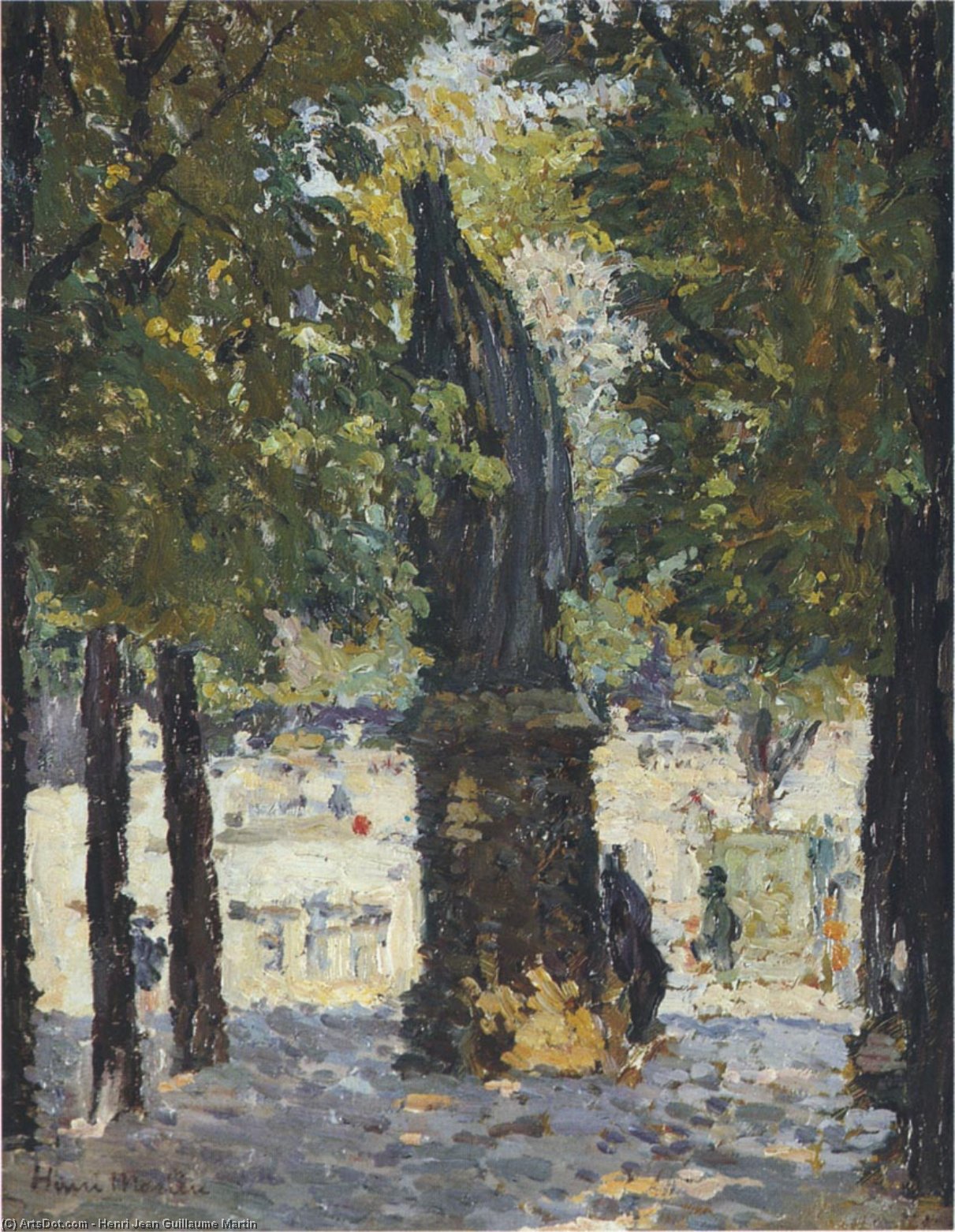Garden Of Luxembourg — Henri Jean Guillaume Martin