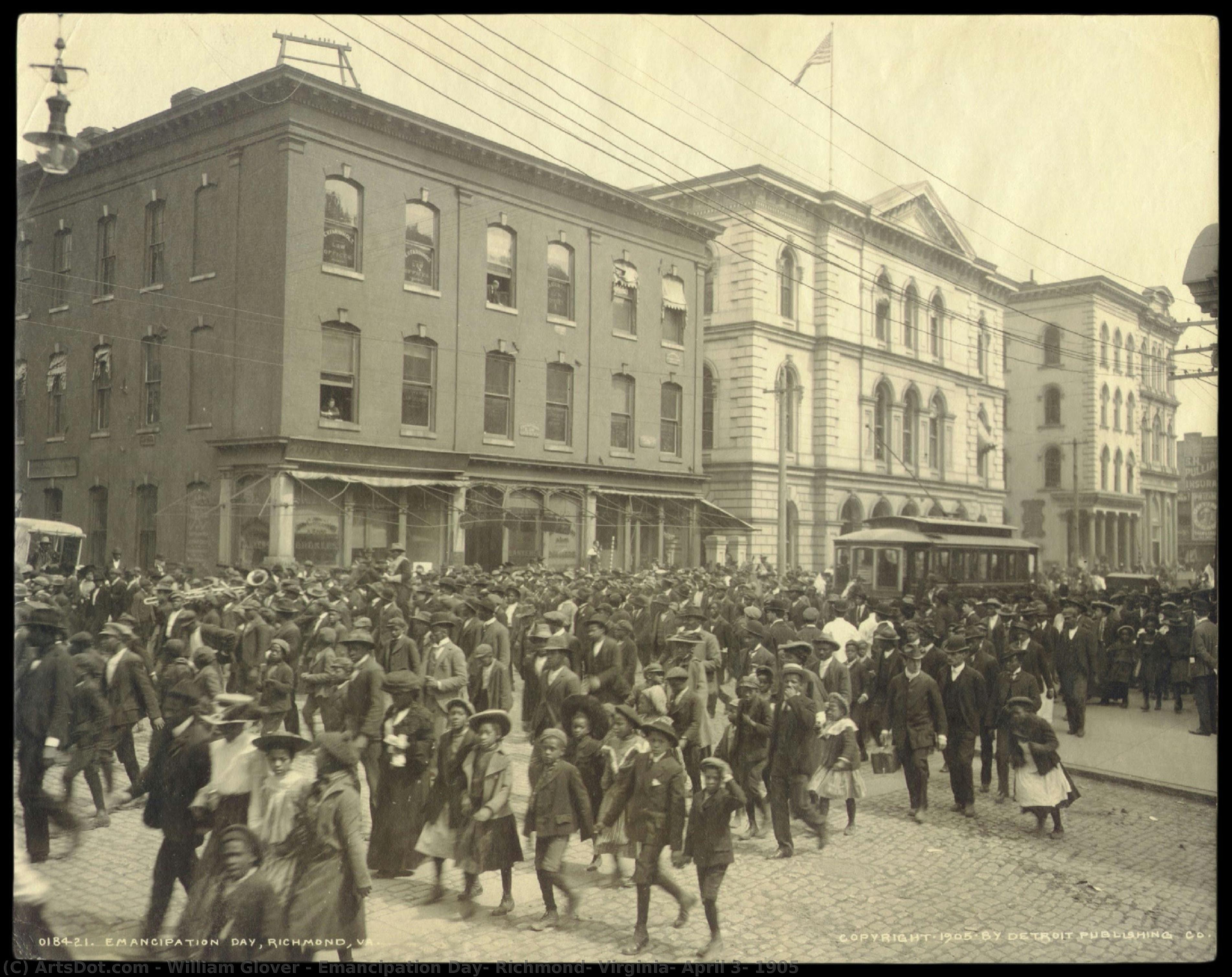 Emancipation Day, Richmond, Virginia, April 3, 1905 — William Glover
