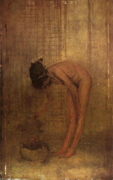 Nude Girl With A Bowl — James Abbott Mcneill Whistler
