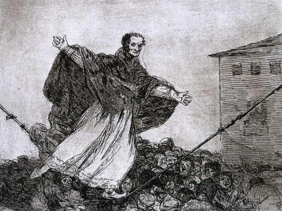 Que Se Rompa La Cuerda — Francisco José De Goya Y Lucientes