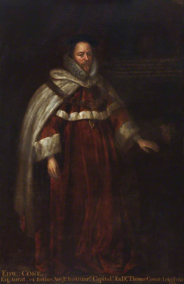 Edward Coke (1552–1634), Lawyer, Legal Writer And Politician — Isaac Whood