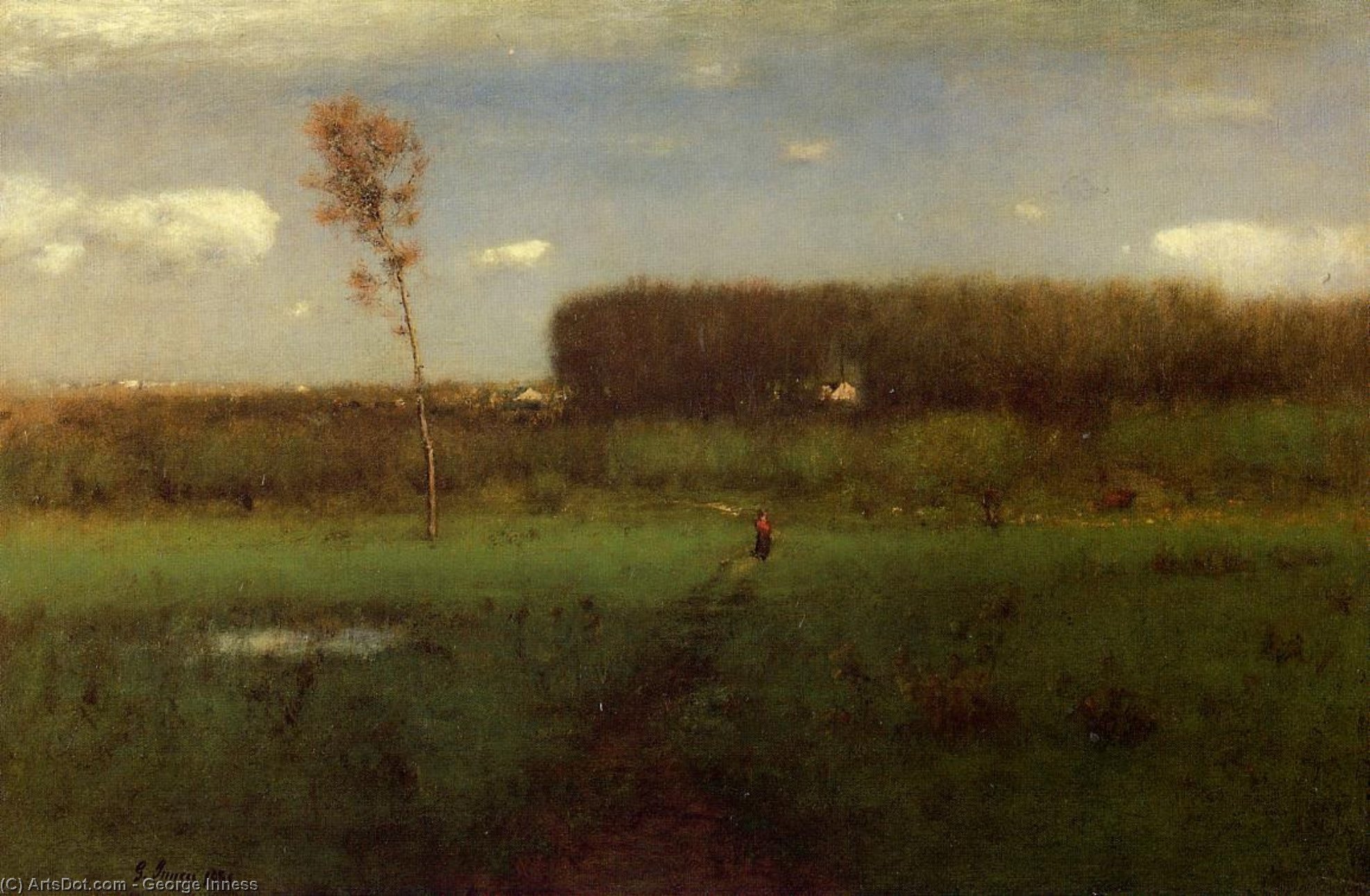 October Noon — George Inness