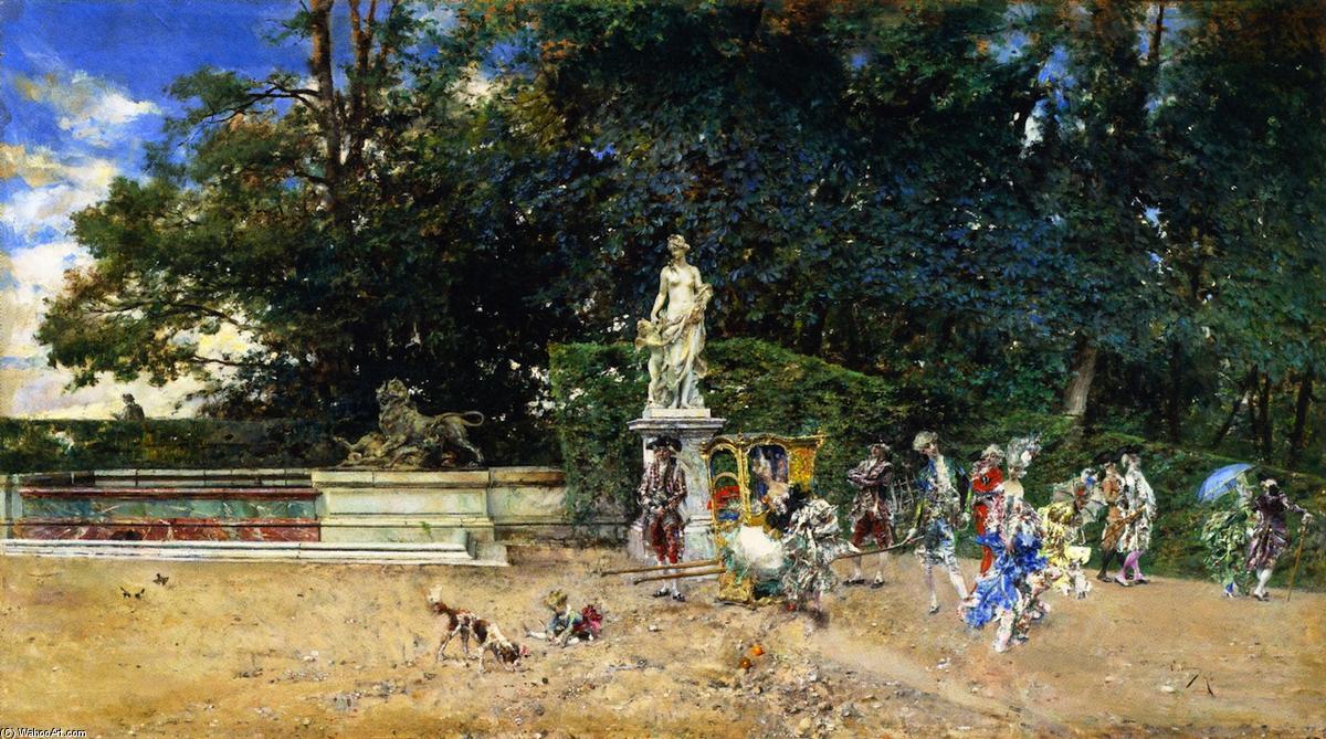 Noonday Promenade, Versailles — Джованни Болдيني