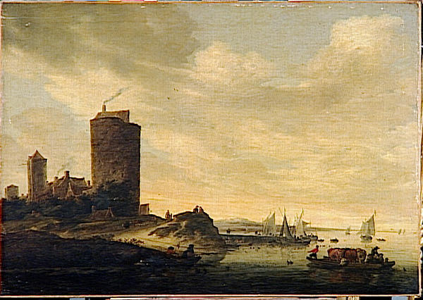 La Grosse Tour — Salomon Van Ruisdael