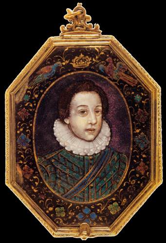 Portrait Of The Young Louis Xiii — Jean Limosin