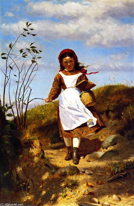 Coming Home From School — Джон Джордж Браун