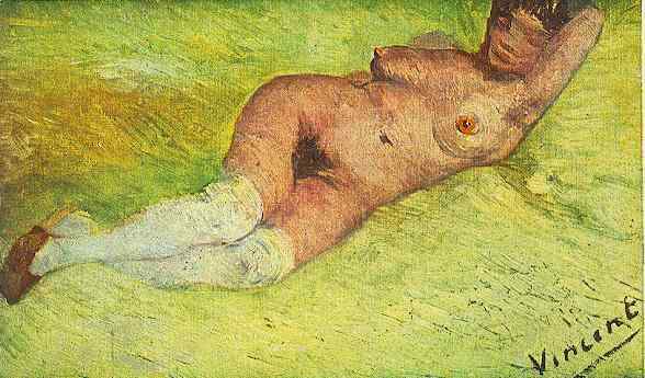Niedrige Frau Zum Liegen — Vincent Willem Van Gogh